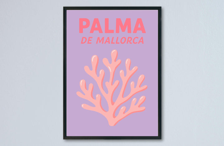 Palma de Mallorca Preppy Poster Wall Art Palma de Mallorca Wall Decor Home Décor Palma de Mallorca Gift Spain Art Lover Gift, Travel Art