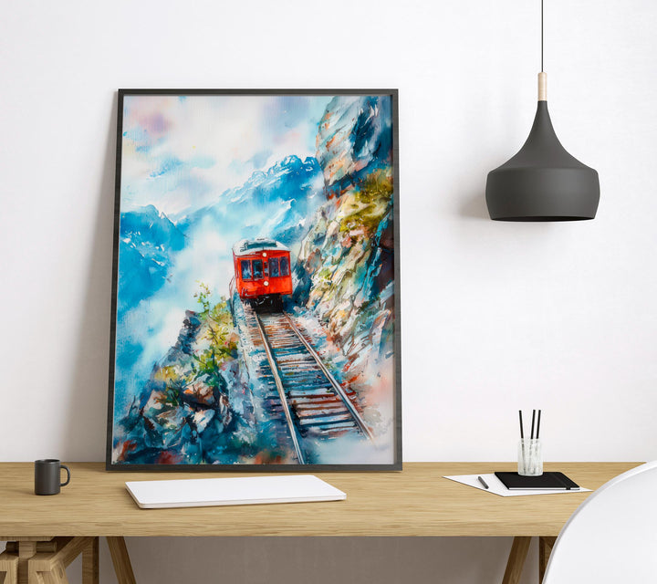 Pilatus watercolor poster Wall Art Pilatus Wall Hanging Home Décor Pilatus Gift Art Lovers Switzerland Art Lover Gift Switzerland wall art