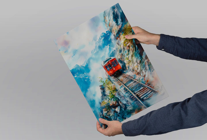 Pilatus watercolor poster Wall Art Pilatus Wall Hanging Home Décor Pilatus Gift Art Lovers Switzerland Art Lover Gift Switzerland wall art