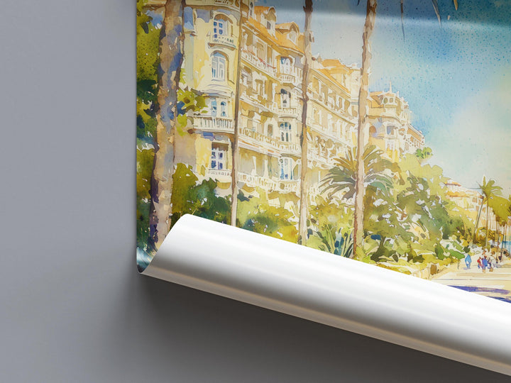 Estoril watercolor poster Wall Art Estoril Wall Hanging Home Décor Estoril Gift Art Lovers Portugal Art Lover Gift Portugal wall art