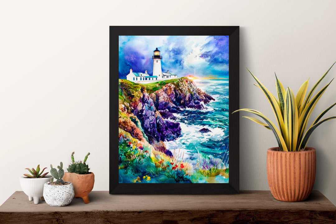 Donegal Watercolor Poster Wall Art Donegal Wall Hanging Home Décor Donegal Gift Art Lovers Ireland Wall Art Donegal Travel Poster Gift
