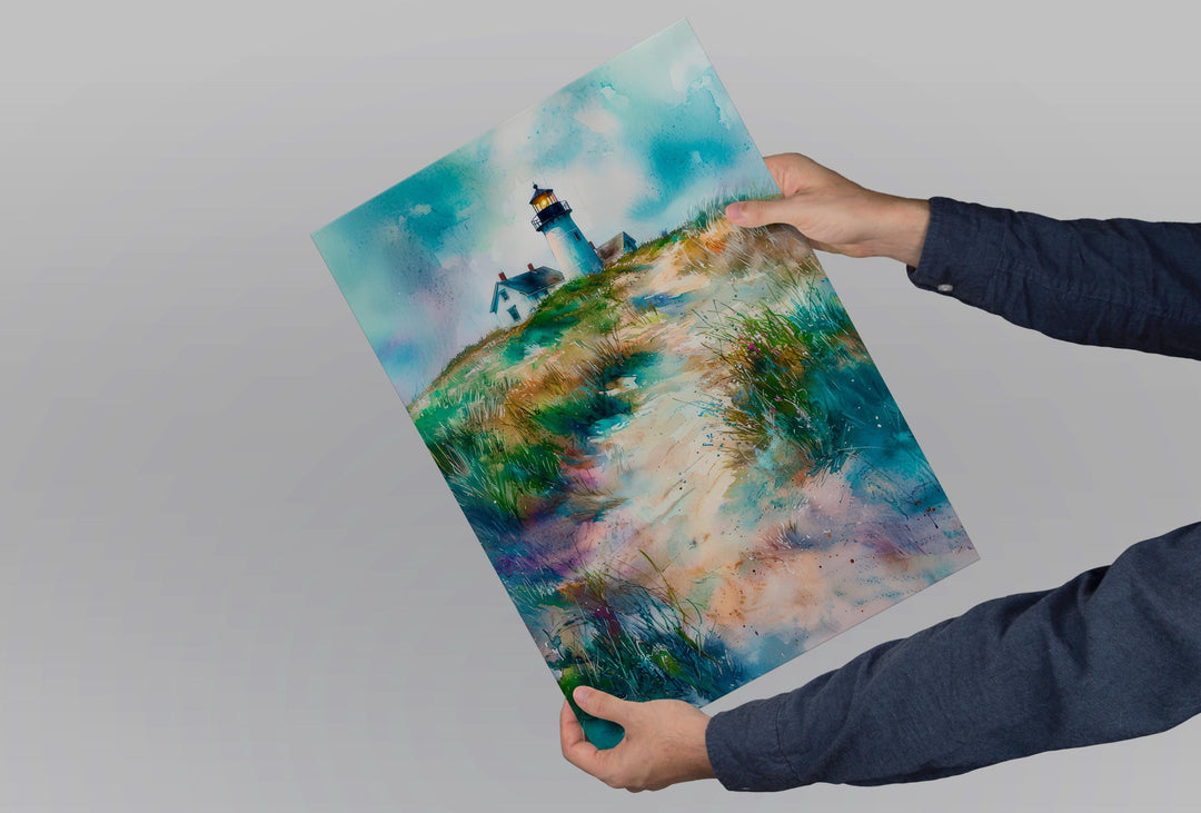 Cape Cod watercolor poster Wall Art Cape Cod Wall Hanging Home Décor Cape Cod Gift Art Lovers Massachusetts Art Lover Gift Massachusetts