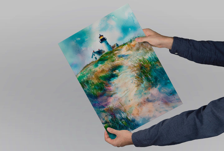 Cape Cod watercolor poster Wall Art Cape Cod Wall Hanging Home Décor Cape Cod Gift Art Lovers Massachusetts Art Lover Gift Massachusetts