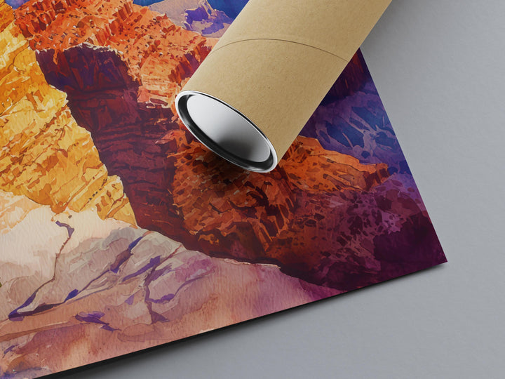 Grand Canyon watercolor poster Wall Art Grand Canyon Wall Hanging Home Décor Grand Canyon Gift Art Lovers Arizona Art Lover Gift Arizona