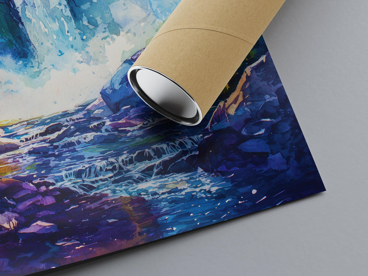 Taughannock Falls State Park watercolor poster Wall Art Taughannock Falls State Park Wall Hanging Home Décor Taughannock Falls State Park