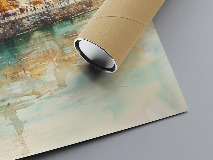 Koblenz Watercolor Poster Wall Art Koblenz Wall Hanging Home Décor Koblenz Gift Art Lovers Germany Wall Art