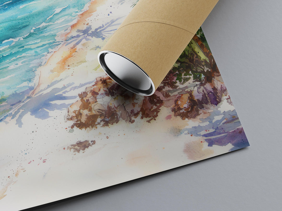 Aruba Watercolor Poster Wall Art Aruba Wall Hanging Home Décor Aruba Gift Art Lovers Aruba Wall Art