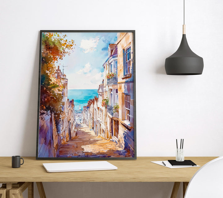 Brighton Watercolor Poster Wall Art Brighton Wall Hanging Home Décor Brighton Gift Art Lovers United Kingdom Wall Art
