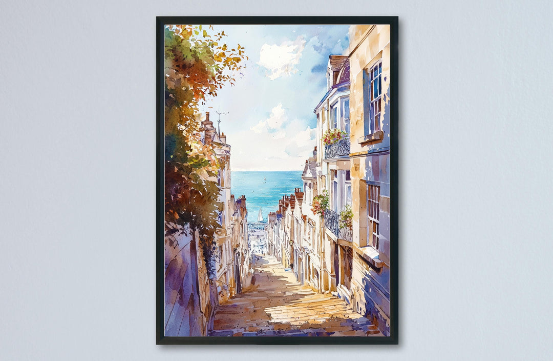Brighton Watercolor Poster Wall Art Brighton Wall Hanging Home Décor Brighton Gift Art Lovers United Kingdom Wall Art