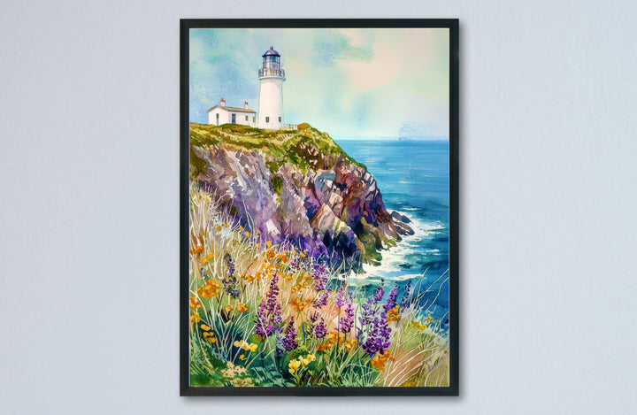 Pembrokeshire Coast Watercolor Poster Wall Art Pembrokeshire Coast Wall Hanging Home Décor Pembrokeshire Coast Gift Art Lovers