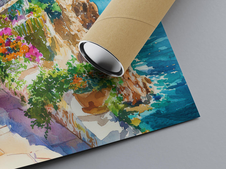 Acapulco Watercolor Poster Wall Art Acapulco Wall Hanging Home Décor Acapulco Gift Art Lovers Mexico Wall Art