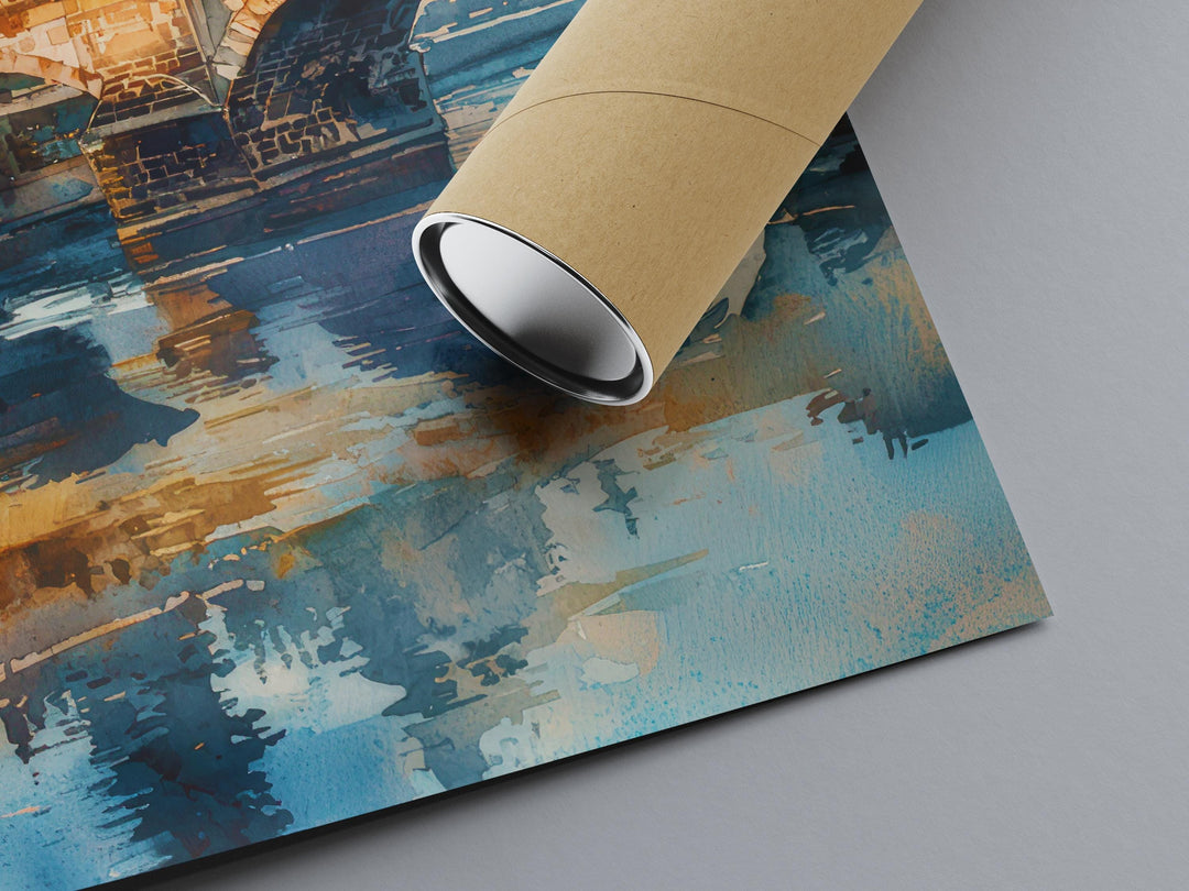 Dresden Watercolor Poster Wall Art Dresden Wall Hanging Home Décor Dresden Gift Art Lovers Germany Wall Art
