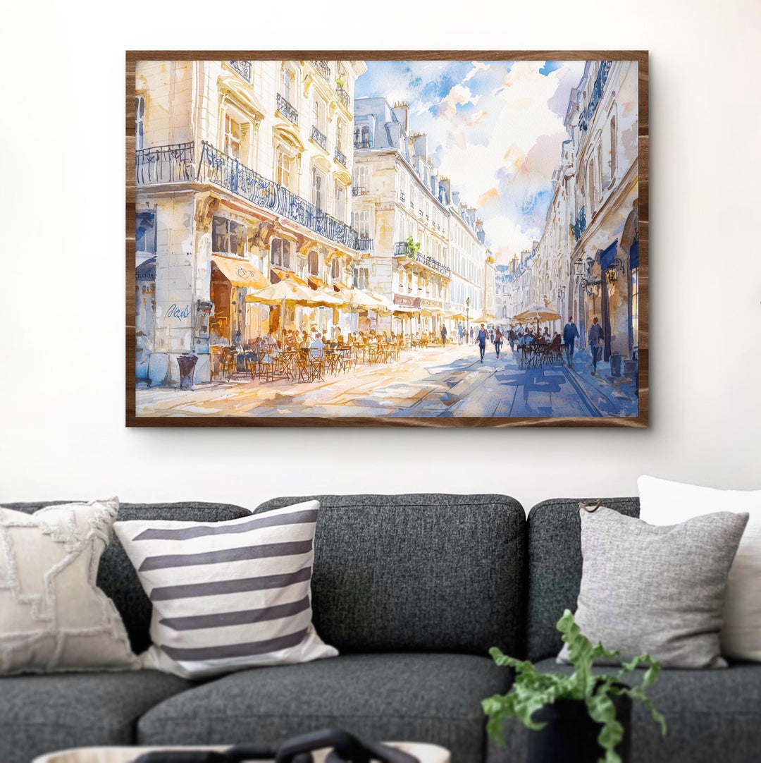 Nantes watercolor poster Wall Art Nantes Wall Hanging Home Décor Nantes Gift Art Lovers France Wall Art