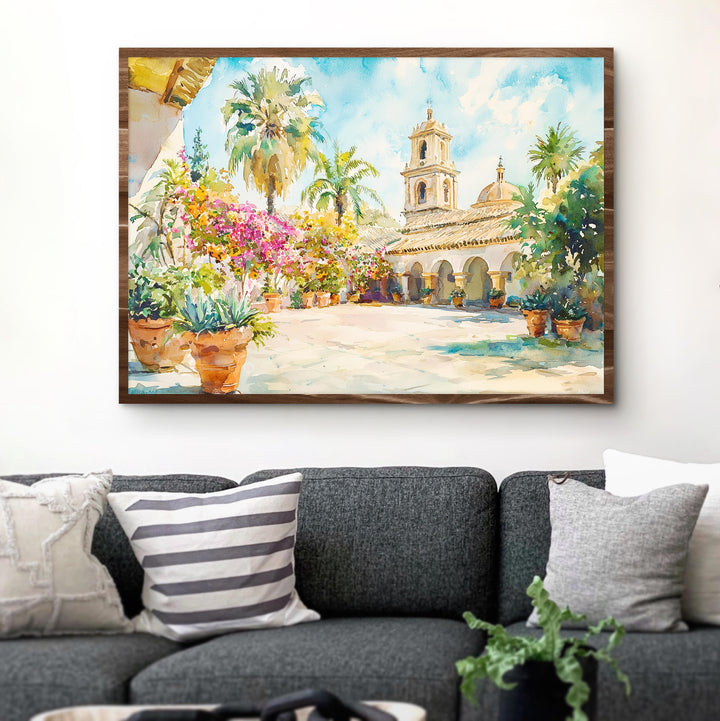 Cordoba watercolor poster Wall Art Cordoba Wall Hanging Home Décor Cordoba Gift Art Lovers Spain Wall Art