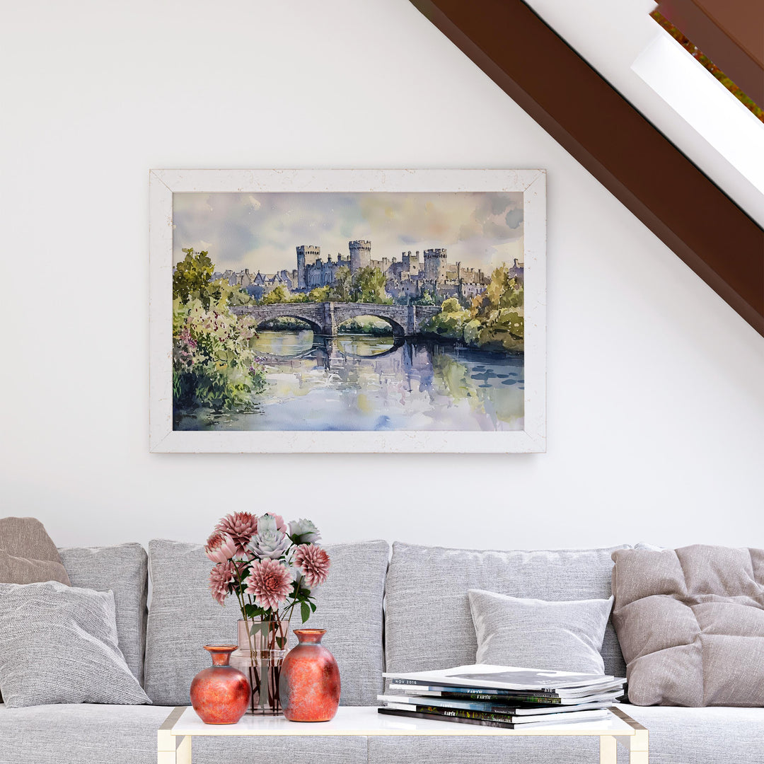 Kilkenny watercolor poster Wall Art Kilkenny Wall Hanging Home Décor Kilkenny Gift Art Lovers Ireland Wall Art
