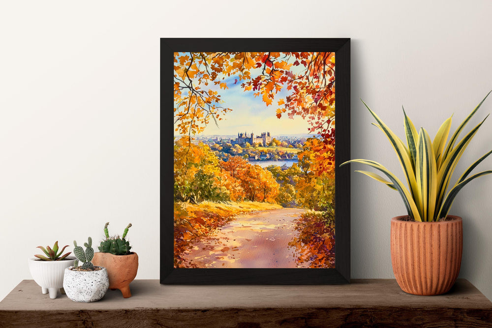 Windsor watercolor poster Wall Art Windsor Wall Hanging Home Décor Windsor Gift Art Lovers England Art Lover Gift