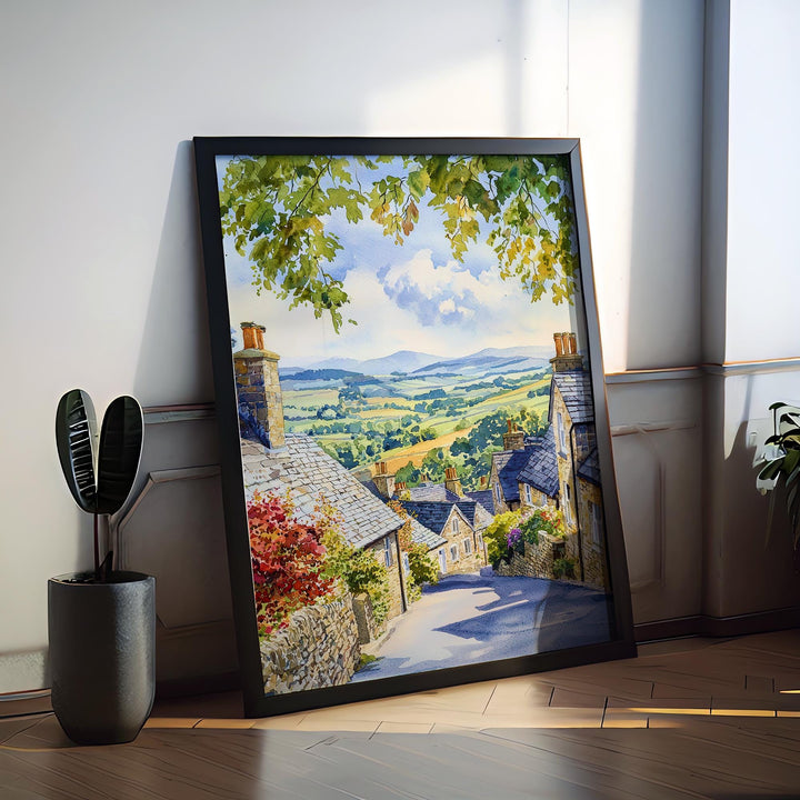 Kendal watercolor poster Wall Art Kendal Wall Hanging Home Décor Kendal Gift Art Lovers England Wall Art