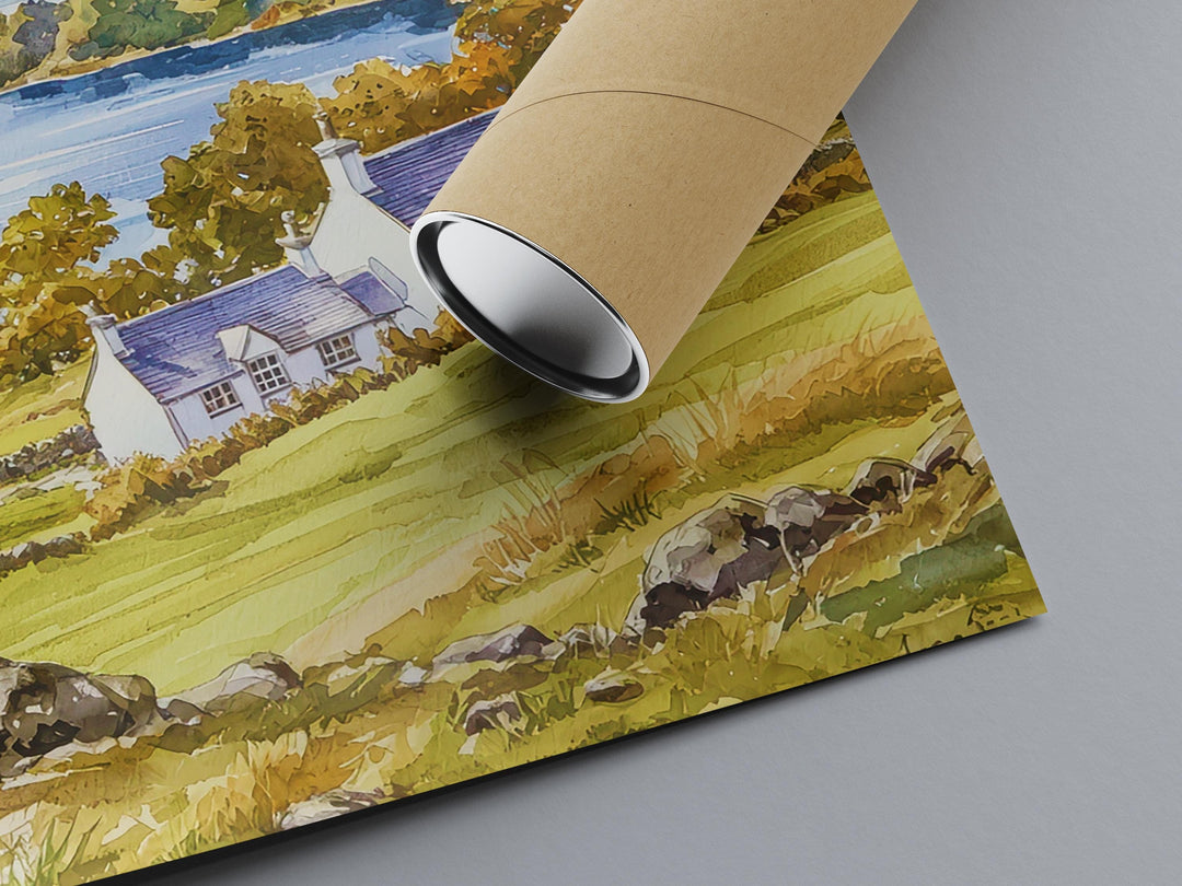 Coniston watercolor poster Wall Art Coniston Wall Hanging Home Décor Coniston Gift Art Lovers England Wall Art