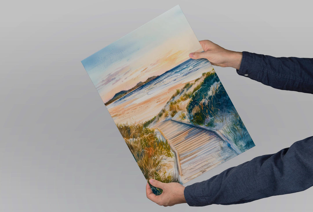 Phillip Island watercolor poster Wall Art Phillip Island Wall Hanging Home Décor Phillip Island Gift Art Lovers Australia Art Lover Gift