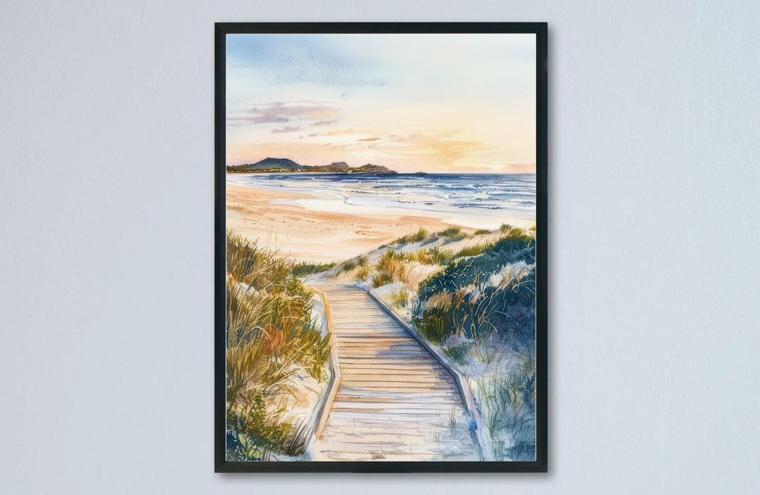 Phillip Island watercolor poster Wall Art Phillip Island Wall Hanging Home Décor Phillip Island Gift Art Lovers Australia Art Lover Gift