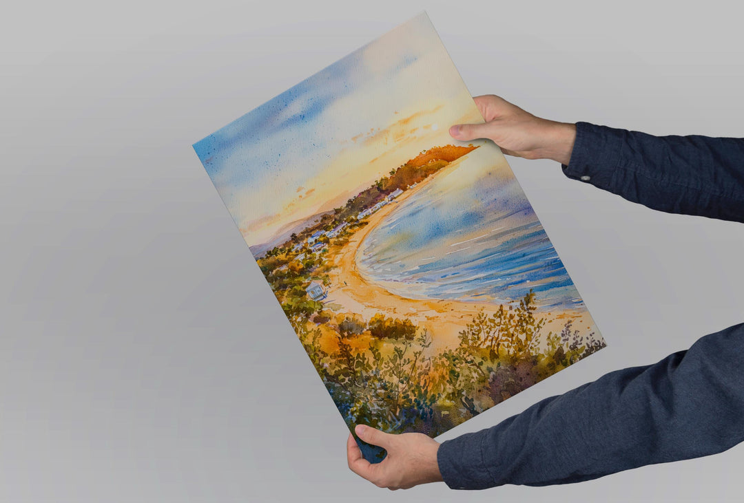 Mornington Peninsula watercolor poster Wall Art Mornington Peninsula Wall Hanging Home Décor Mornington Peninsula Gift Art Lovers Australia