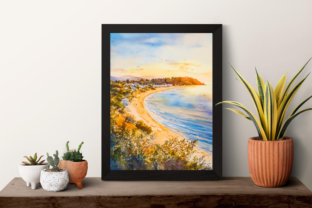 Mornington Peninsula watercolor poster Wall Art Mornington Peninsula Wall Hanging Home Décor Mornington Peninsula Gift Art Lovers Australia