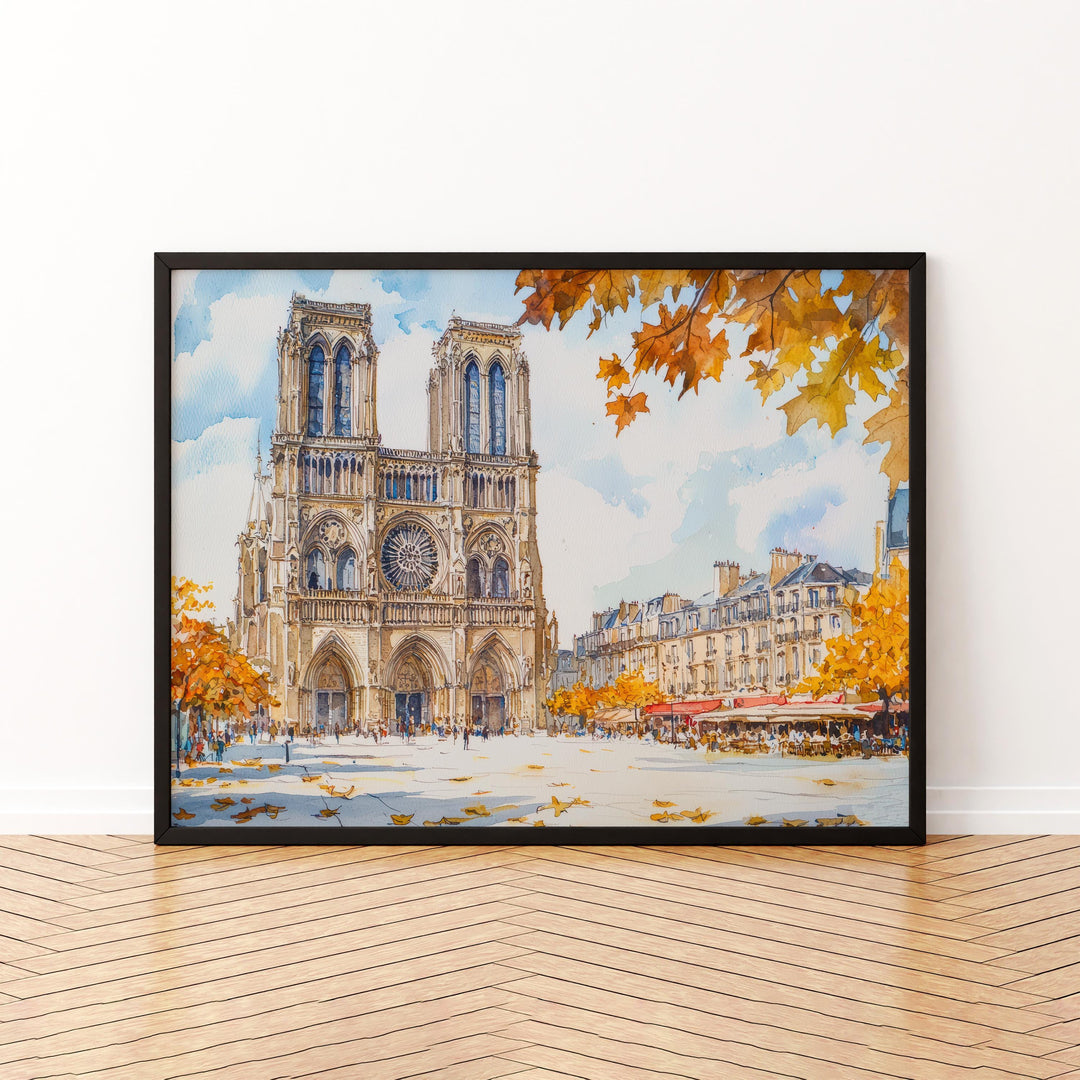 Reims watercolor poster Wall Art Reims Wall Hanging Home Décor Reims Gift Art Lovers France Wall Art