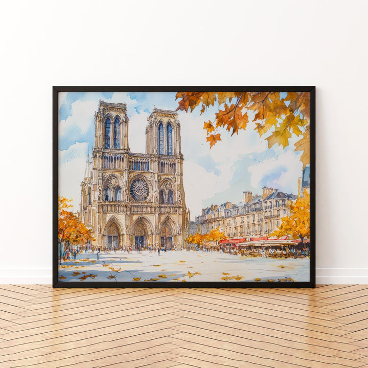 Reims watercolor poster Wall Art Reims Wall Hanging Home Décor Reims Gift Art Lovers France Wall Art