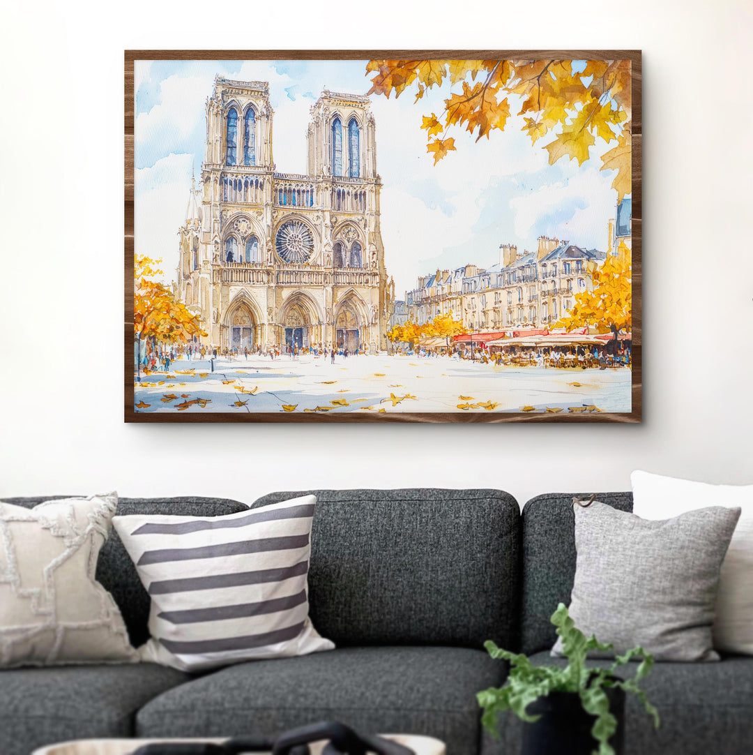 Reims watercolor poster Wall Art Reims Wall Hanging Home Décor Reims Gift Art Lovers France Wall Art
