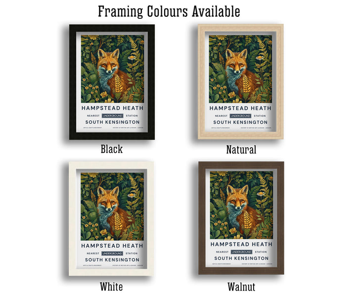 William Morris Hampstead Heath Poster Vintage Landscape Wall Art Classic Nature Print Rustic Countryside Decor Timeless Artwork for Home