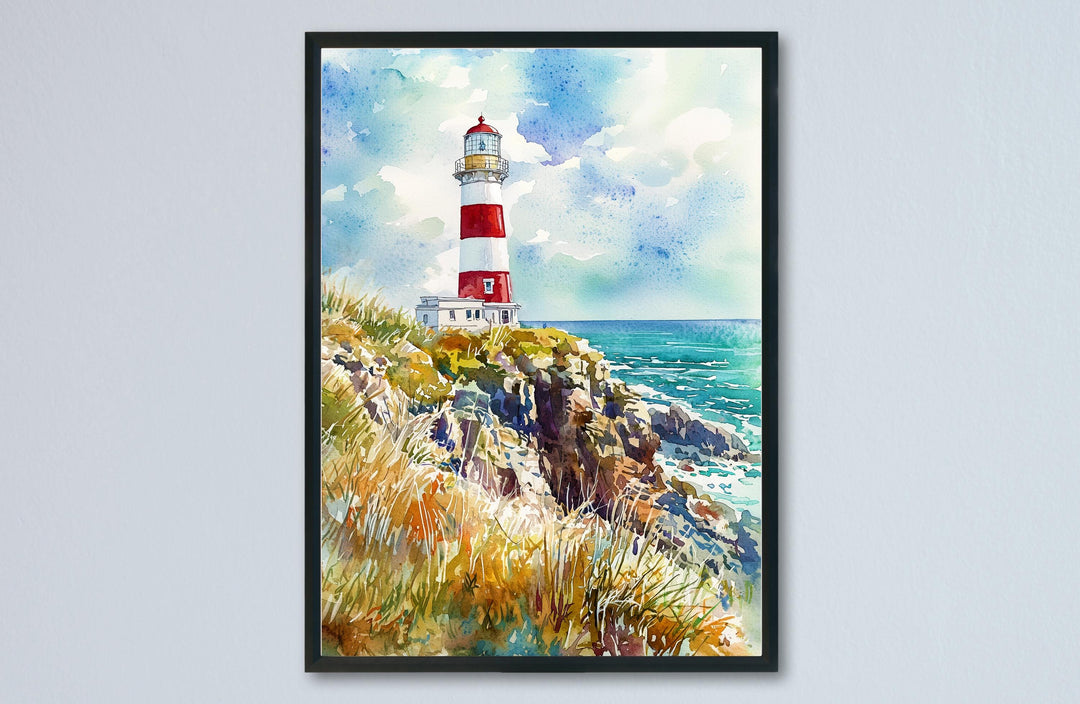 Portland watercolor poster Wall Art Portland Wall Hanging Home Décor Portland Gift Art Lovers Maine Wall Art