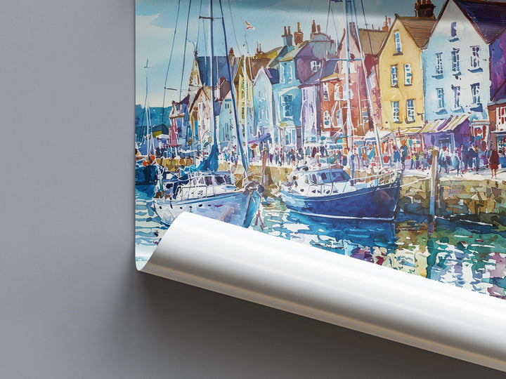 Weymouth watercolor poster Wall Art Weymouth Wall Hanging Home Décor Weymouth Gift Art Lovers England wall art