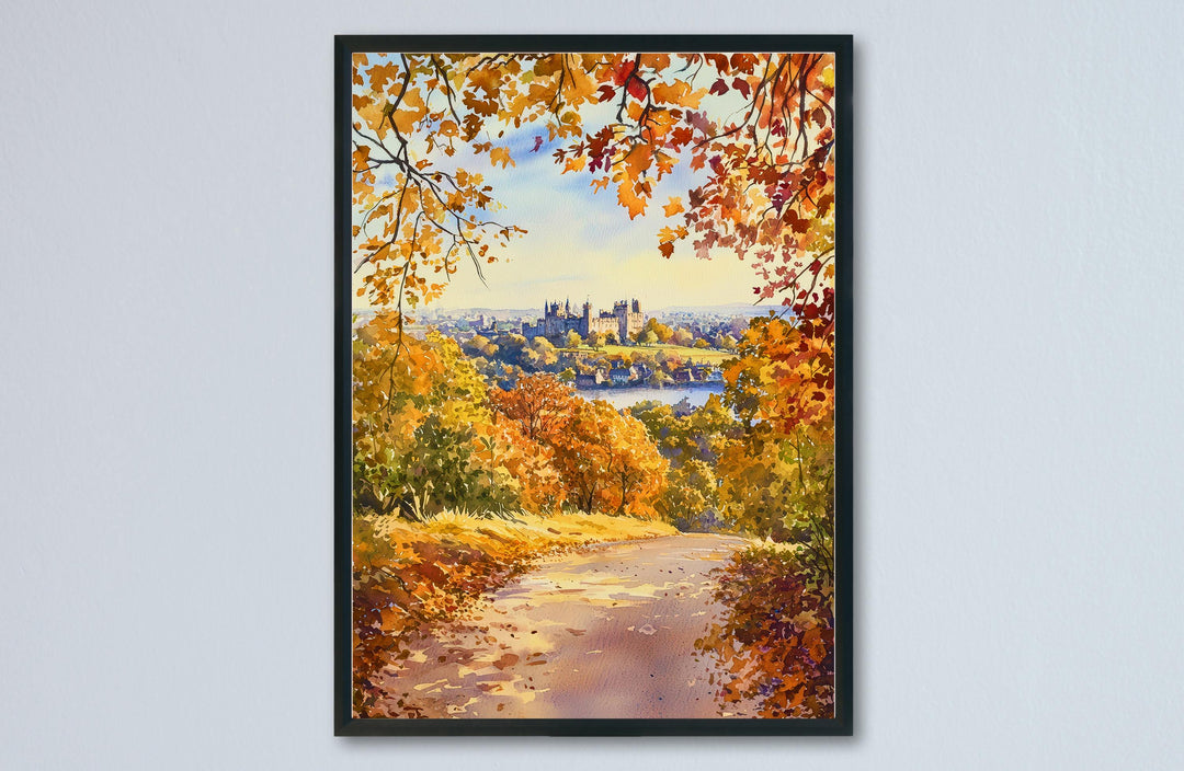 Windsor watercolor poster Wall Art Windsor Wall Hanging Home Décor Windsor Gift Art Lovers England Art Lover Gift