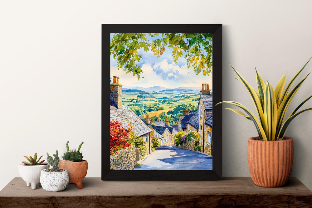 Kendal watercolor poster Wall Art Kendal Wall Hanging Home Décor Kendal Gift Art Lovers England Wall Art