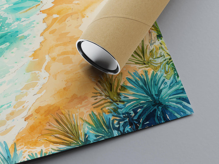 Bondi Beach watercolor poster Wall Art Bondi Beach Wall Hanging Home Décor Bondi Beach Gift Art Lovers Australia Wall Art