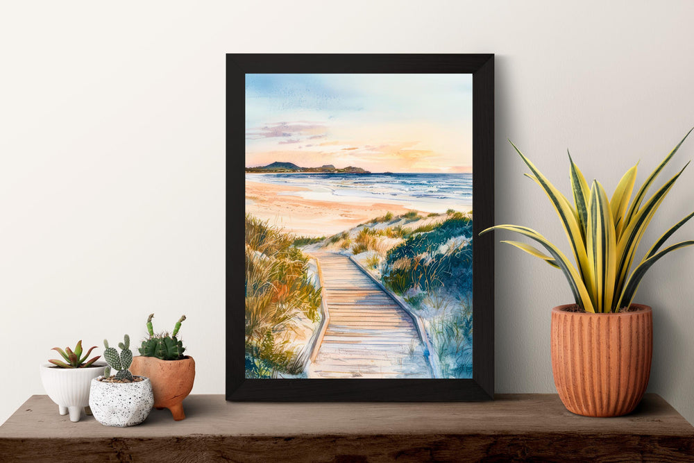 Phillip Island watercolor poster Wall Art Phillip Island Wall Hanging Home Décor Phillip Island Gift Art Lovers Australia Art Lover Gift