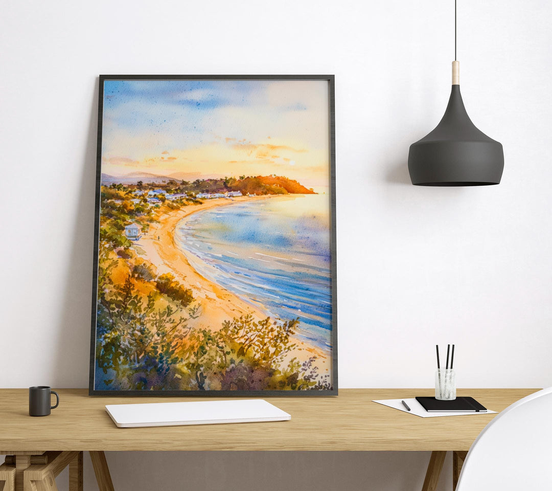 Mornington Peninsula watercolor poster Wall Art Mornington Peninsula Wall Hanging Home Décor Mornington Peninsula Gift Art Lovers Australia