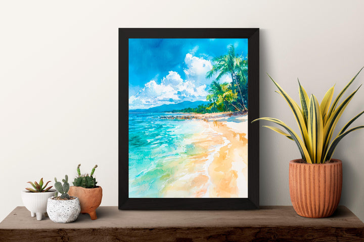 Port Douglas watercolor poster Wall Art Port Douglas Wall Hanging Home Décor Port Douglas Gift Art Lovers Australia Art Lover Gift