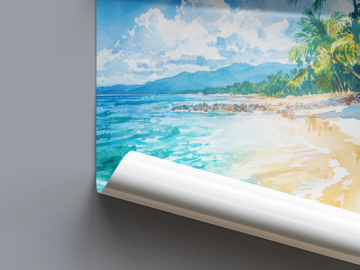 Port Douglas watercolor poster Wall Art Port Douglas Wall Hanging Home Décor Port Douglas Gift Art Lovers Australia Art Lover Gift