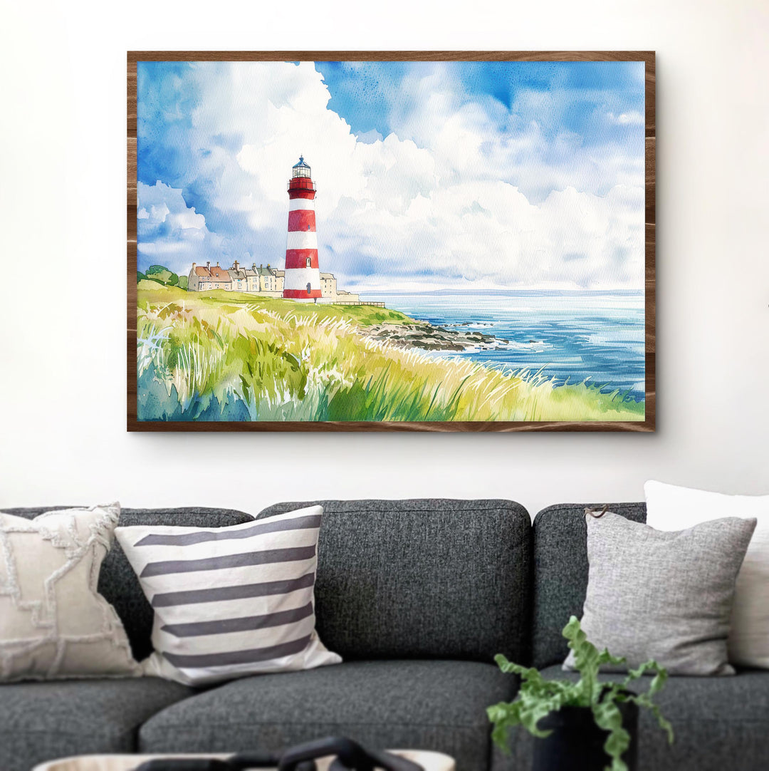 Plymouth Devon Watercolor Poster Plymouth Travel Print Coastal City Painting Harbour Wall Art South West England Souvenir