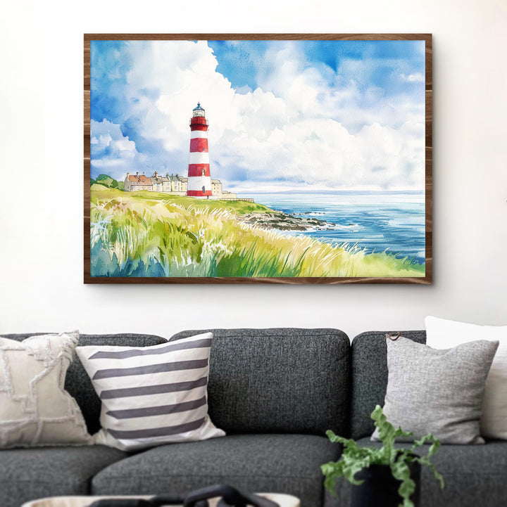 Plymouth Devon Watercolor Poster Plymouth Travel Print Coastal City Painting Harbour Wall Art South West England Souvenir