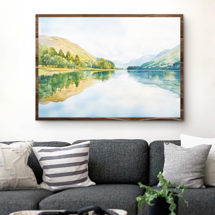 Hunstanton England Watercolor Poster Hunstanton Travel Print Norfolk Coast Painting Seaside Town Wall Art UK Souvenir