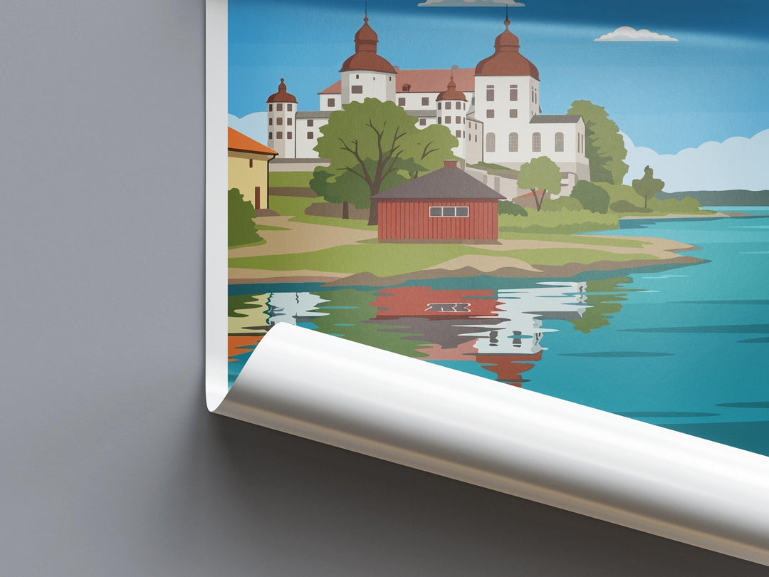 Alingsås Travel Print Alingsås Wall Decor Sweden Alingsås Art Alingsås Wall Art Sweden Poster Gift for Scandinavian Town Lovers