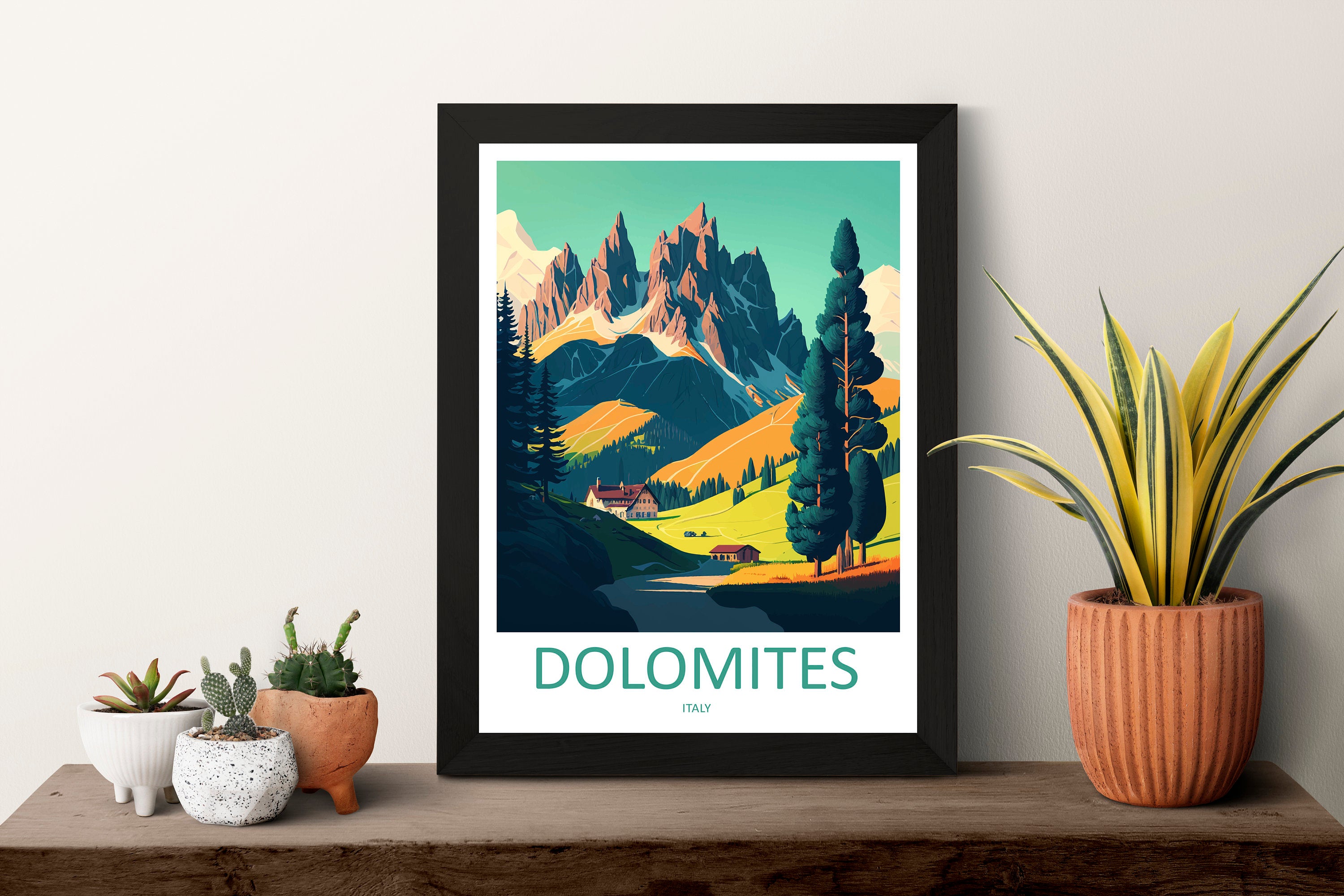 Dolomites Travel Print Dolomites Home Décor Dolomitic Alps Art Print Dolomite Mountains Room Print For Italian Mountains Gift Art Poster Art