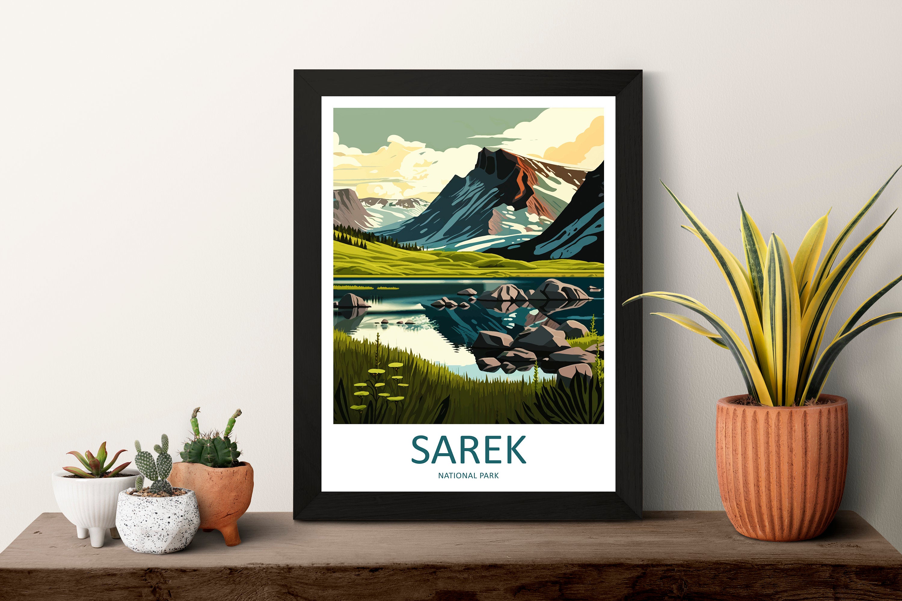 Sarek National Park Travel Print Sarek Park Home Décor Sweden Art Print Sarek Wall Print For Swedish National Park Gift For Wall Art Poster