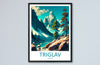 Triglav Travel Print Triglav Home Décor Slovenia Art Print Triglav Wall Print For Triglav Gift Wall Hanging Triglav Artwork Décor Hanging