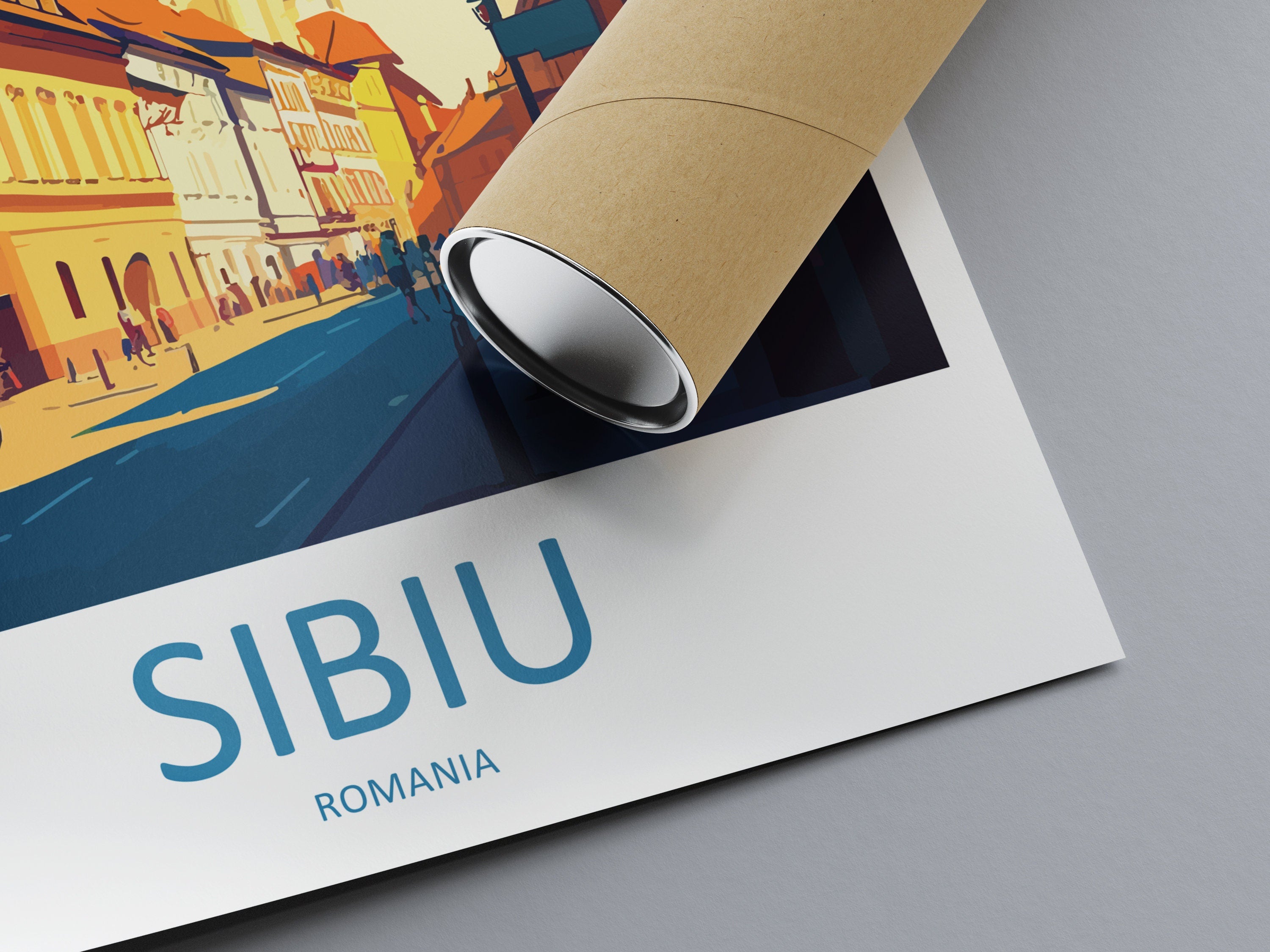 Sibui Travel Print Sibui Home Décor Romania Art Print Sibui Wall Print For Romania Gift Wall Hanging Sibui Artwork Décor Poster Sibui Print