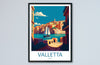 Valletta Travel Print Valletta Malta Home Décor Malta Art Print Valletta Wall Print For Malta Valletta Gift For Malta Wall Wall Hanging Art