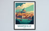 Marseille Print Marseille Home Decor Cityscape Art Print Marseille Wall Art for Travel Enthusiast Gift Wall Hanging Marseille France Poster