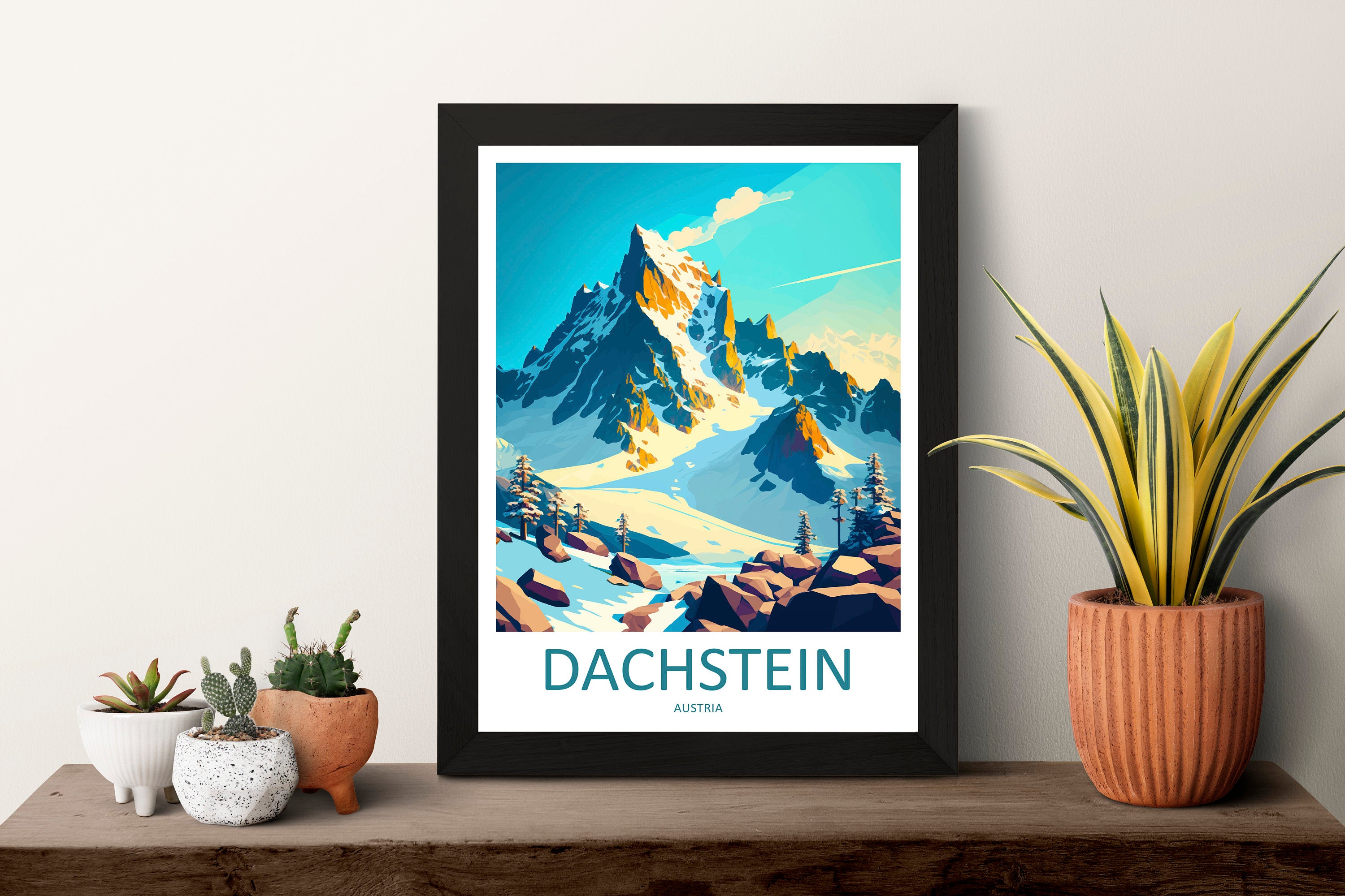 Dachstein Travel Print Dachstein Home Décor Dachstein Art Print Dachstein Wall Print For Austria Dachstein Gift For Doher Dachstein Wall Art